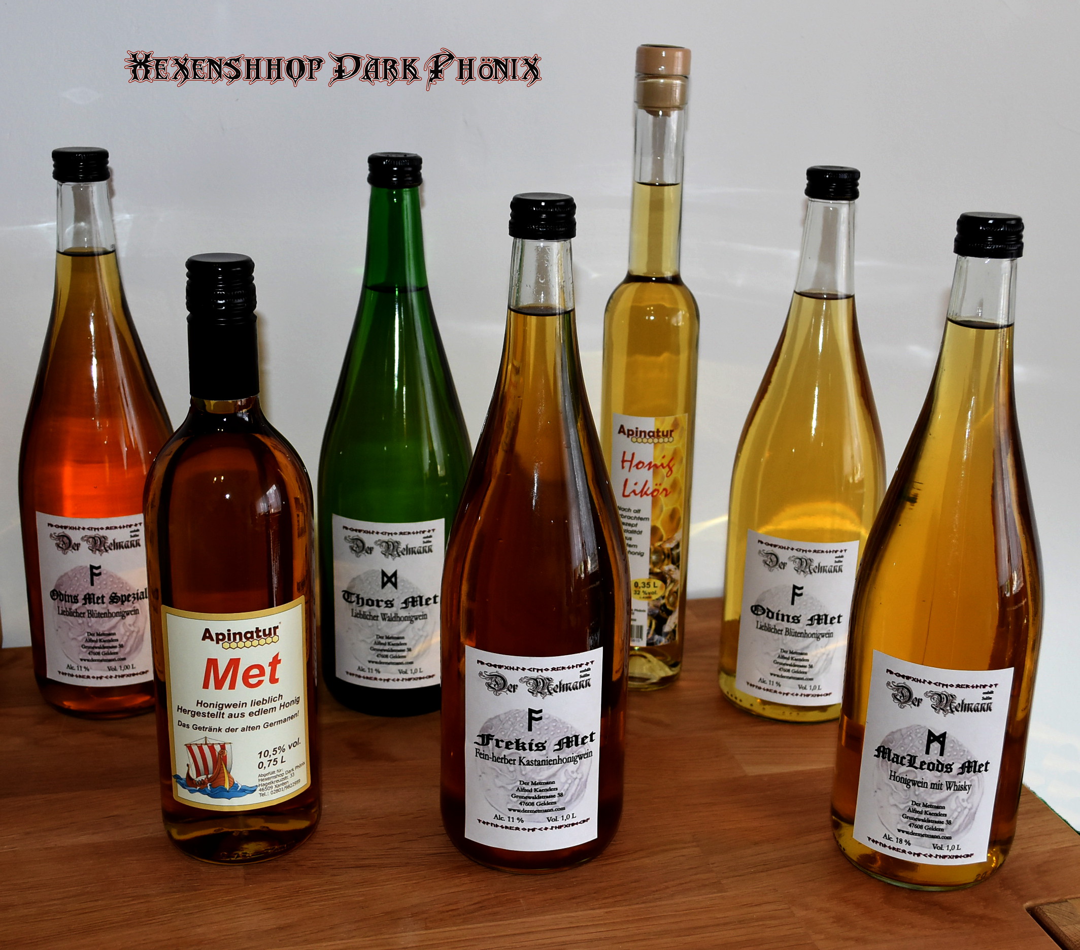 Hexenshop Dark Phönix Verschiedene Met Waren Hexenshop Dark Phönix verschiedener Met