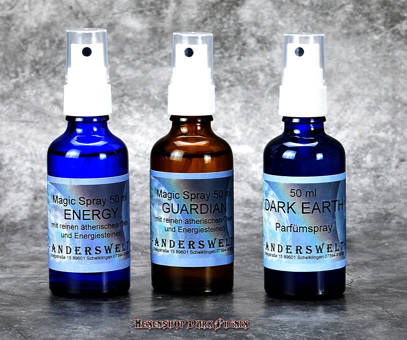 Hexenshop Dark Phoenix Magic Spray Raumspray Eau de Cologne Halbedelstein Parfüm Hexenshop Dark Phoenix Magic Spray Raumspray Eau de Cologne Halbedelstein Parfüm