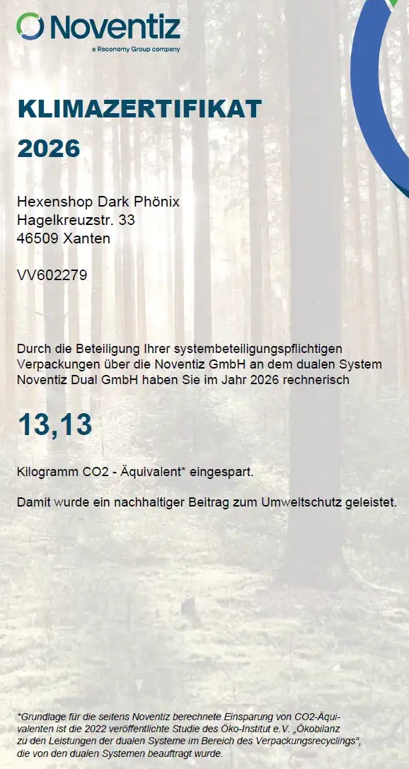 Klima Zertifikat Noventiz 2026