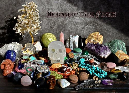 Hexenshop Dark Phoenix semi-precious stones, minerals