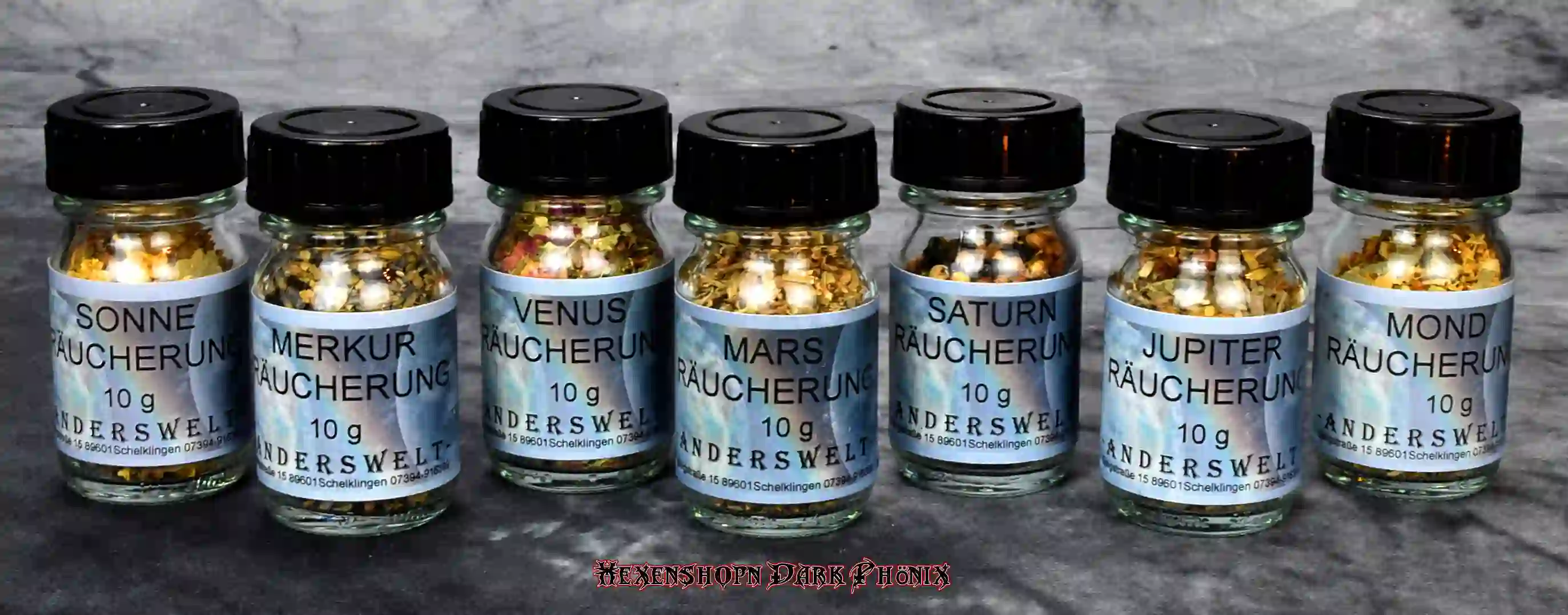 Hexenshop Dark Phönix Planetenmagie Räucherwerk