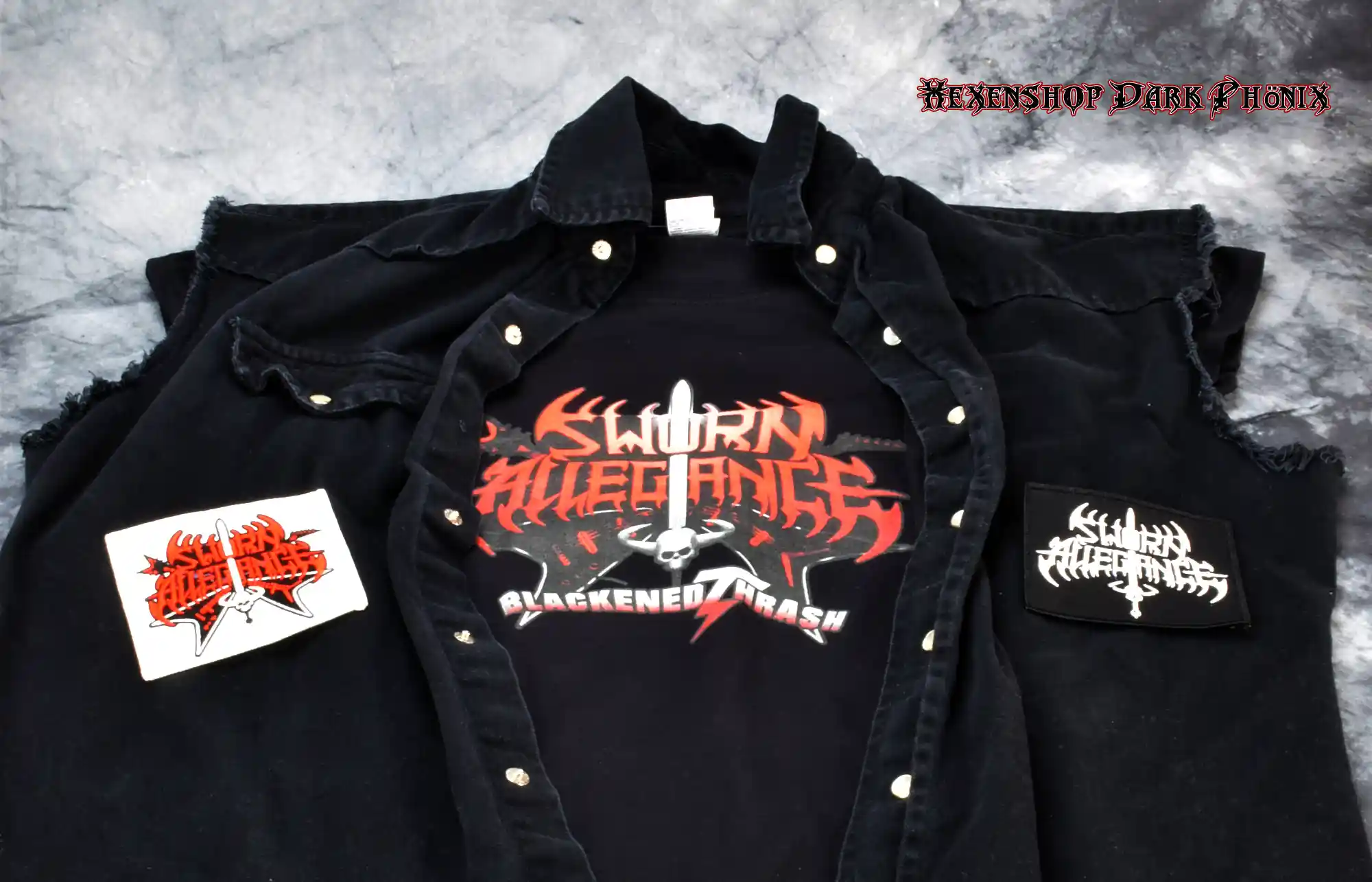Hexenshop Dark Phönix Sworn Allegiance Metal Patches