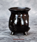 Preview: Hexenshop Dark Phönix Schwarze Hexenkessel Duftlampe mit Triplemoon