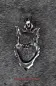 Preview: Hexenshop Dark Phönix Eule mit keltischen Knoten Triquetta 925er Silber