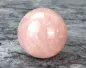 Preview: Hexenshop Dark Phönix Rosenquarz Halbedelsteinkugel Ø 8,5cm