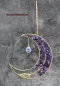Preview: Hexenshop Dark Phönix Suncatcher Amethyst Lebensbaum im Kupfer Halbmond