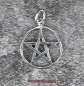 Preview: Hexenshop Dark Phönix Weiblicher verknoteter Pentagramm Anhänger Klein 925er Silber