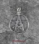 Preview: Hexenshop Dark Phönix Weiblicher verknoteter Pentagramm Anhänger Klein 925er Silber