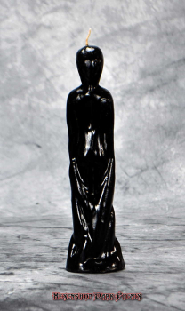 Hexenshop Dark Phönix Figurenkerze schwarzer Mann