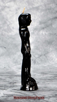 Hexenshop Dark Phönix Figurenkerze schwarzer Mann