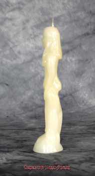 Hexenshop Dark Phönix Figurenkerze weiße Frau