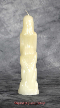 Hexenshop Dark Phönix Figurenkerze weiße Frau