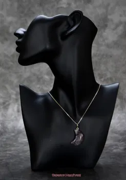 Hexenshop Dark Phoenix Amethyst Mond Anhaenger Halbedelstein 3