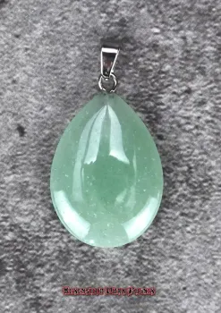 Hexenshop Dark Phönix Aventurin Tropfen Anhänger Halbedelstein