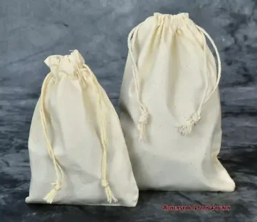 Hexenshop Dark Phönix Baumwoll Schmucksäckchen Beige verschiedene Größen