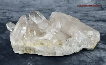 Preview: Hexenshop Dark Phönix Bergkristall Gruppe 3876g Energetische Stufe Unikat