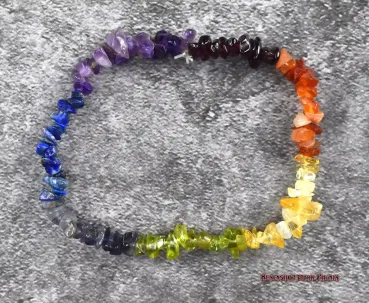 Hexenshop Dark Phönix Chakra Splitter Halbedelstein Armband