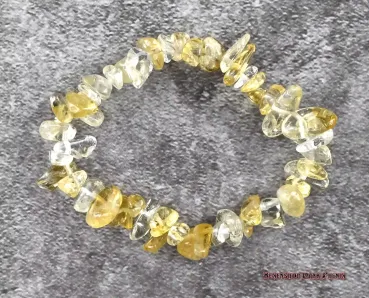 Preview: Hexenshop Dark Phönix Citrin Splitterarmband