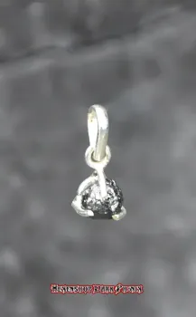 Hexenshop Dark Phönix Diamant Rohsteinanhänger 925 Silber