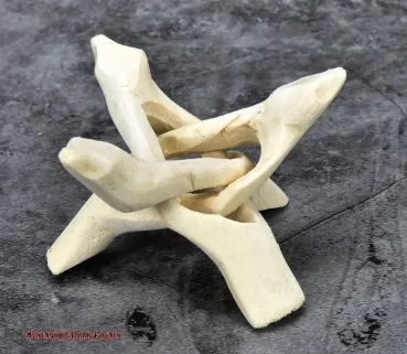 Hexenshop Dark Phönix Krobra Dreifuß Hell Holz Kugelständer 10cm