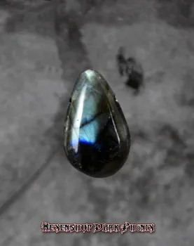 Hexenshop Dark Phönix Labradorit Drop Shape Anhänger
