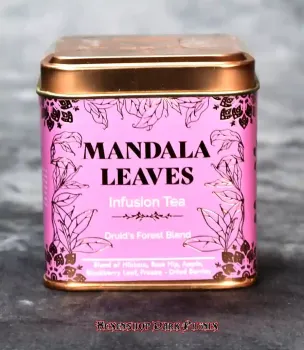 Hexenshop Dark Phönix Mandala Leaves Druid´s Forest Blend 50g Druidenwaldmischung
