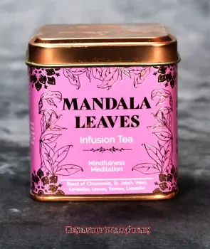 Hexenshop Dark Phönix Mandala Leaves Mindfulness Meditation 50g Achtsamkeit Meditation