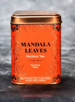 Hexenshop Dark Phönix Mandala Leaves Red Busch Relax 50g Roter Busch Entspannung