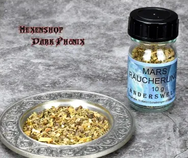 Hexenshop Dark Phönix Mars Planetenmagie Räucherwerk 10 g