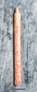 Hexenshop Dark Phönix Öko Braune Durchgefärbte Ritualstabkerze