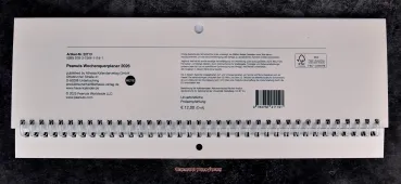 Preview: Hexenshop Dark Phönix Peanuts Wochenquerplaner 2026 Kalender