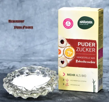 Preview: Hexenshop Dark Phönix Puderzucker aus Rohrohrzucker 200g