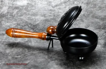 hexenshopdarkphoenixschwarzeweihrauchpfannepentagramm