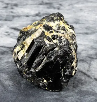 Hexenshop Dark Phönix Turmalin Rohstein Halbedelstein 573g