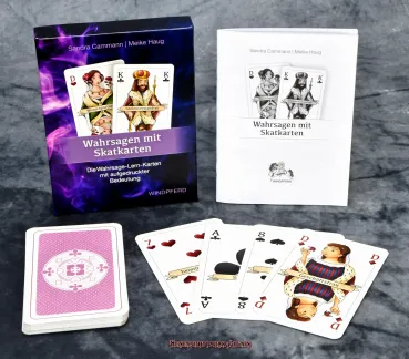 Hexenshop Dark Phönix Wahrsagen mit Skatkarten Orakelkarten