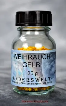 Hexenshop Dark Phönix  Weihrauch Gelb Räucherwerk 25 g