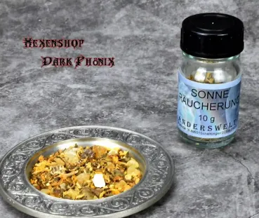 Preview: Hexenshop Dark Phönix Sonne Planetenmagie Räucherwerk 10 g