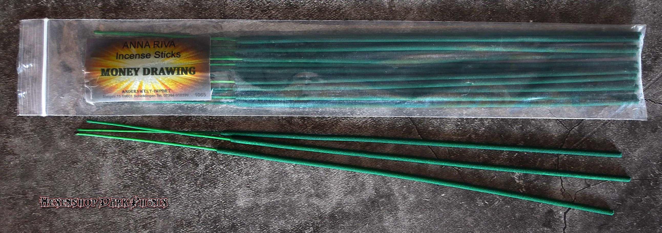 Money Drawing Anna Riva incense sticks - Hexenshop Dark Phönix