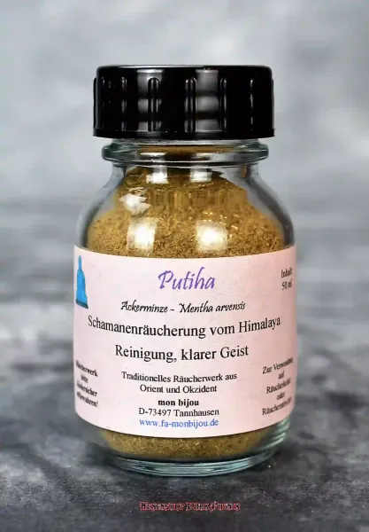 Hexenshop Dark Phönix Ackerminze Putiha Räucherwerk 50 ml