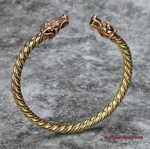 Hexenshop Dark Phönix Bronzearmreif  Fenris