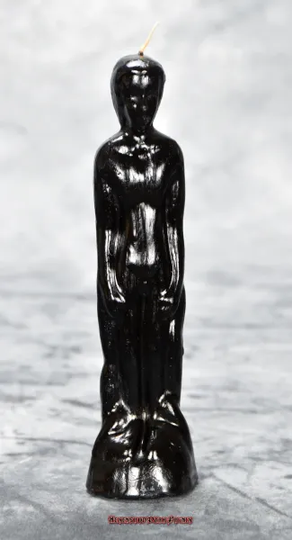 Hexenshop Dark Phönix Figurenkerze schwarzer Mann
