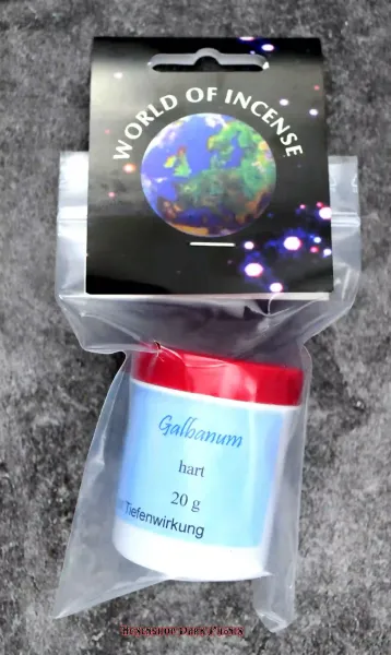 Hexenshop Dark Phönix Galbanum Räucherwerk hart 20g