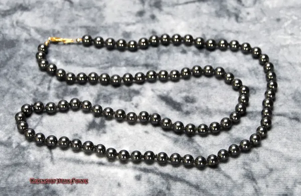 hexenshopdarkphoenixhaematitkugelkette