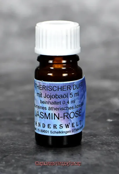Hexenshop Dark Phönix Jasmin Rose Ätherischer Duft Jojobaöl 5ml