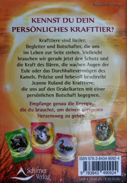 Hexenshop Dark Phönix Krafttier Orakelkarten