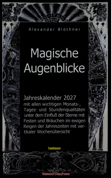 Hexenshop Dark Phönix Magische Augenblicke 2027 Jahreskalender
