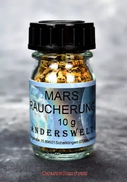 Hexenshop Dark Phönix Mars Planetenmagie Räucherwerk 10 g