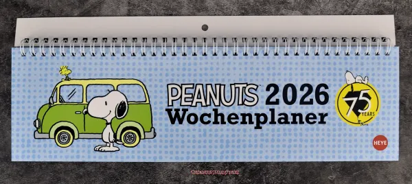 Hexenshop Dark Phönix Peanuts Wochenquerplaner 2026 Kalender