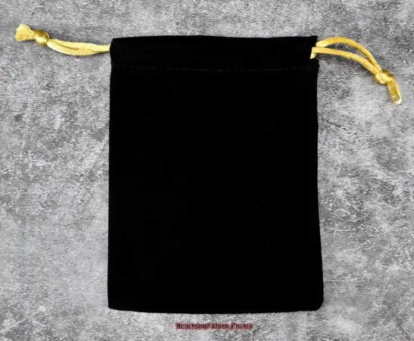 Hexenshop Dark Phönix Schwarzer Samtbeutel Triple Moon