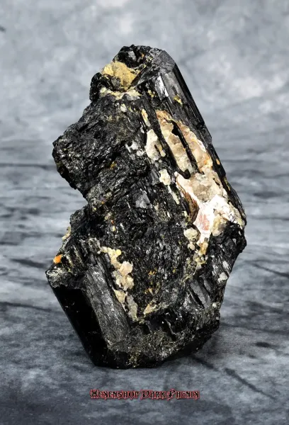 Hexenshop Dark Phönix Schwarzer Turmalin Schörl Rohstein 822 g Halbedelstein